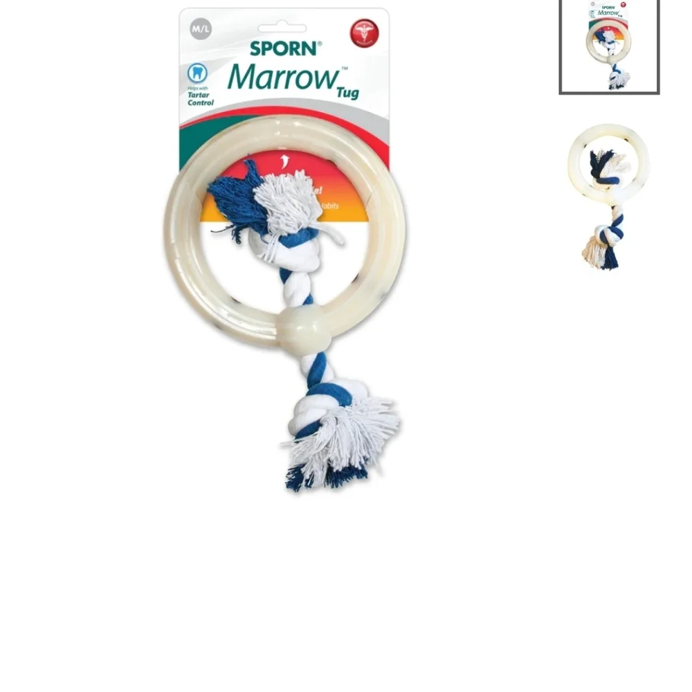 Sporn Durable Marrow Tug Dog Toy NWT!